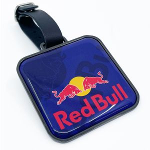 Bag tag metal - rectangular