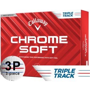 Callaway Chrome Soft Triple Track White