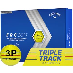 Callaway ERC Soft Triple Track Yellow