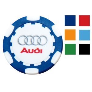 Poker Chip golfbal marker plastic