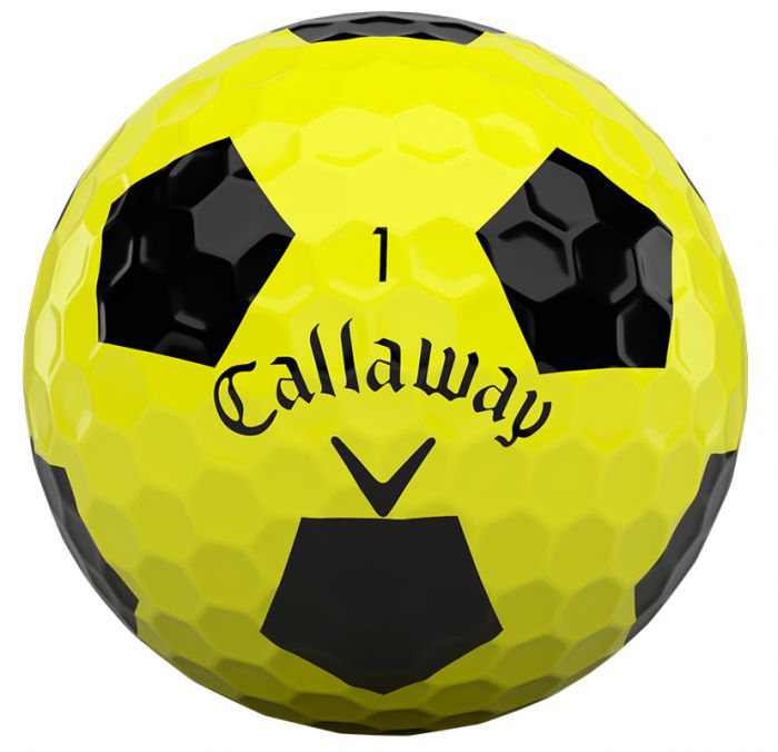 Magazijn Citroen Onbepaald Callaway Chrome Soft Truvis gele golfballen met uw logo